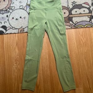 Bronze green lulu lemon high rise tight 25” legging